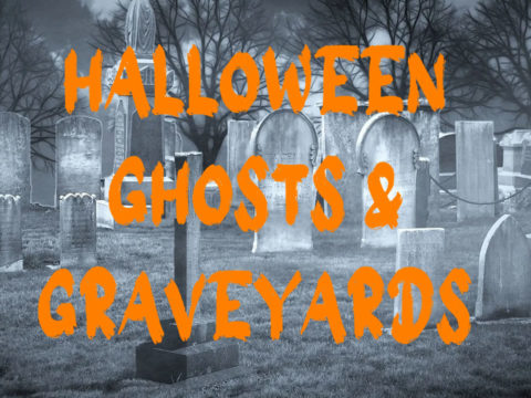 Halloween Ghosts and Graveyards