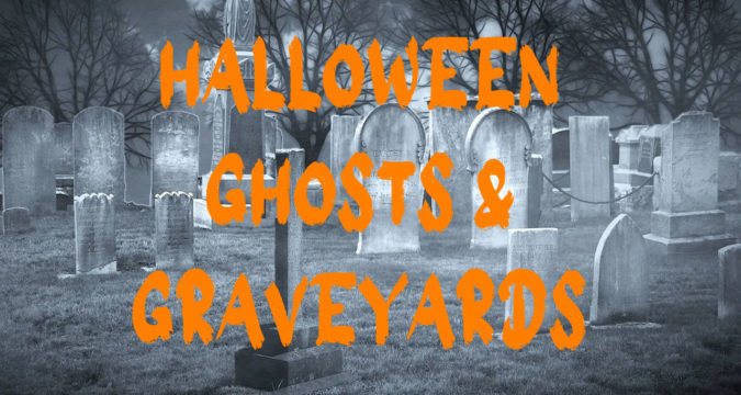 Halloween Ghosts and Graveyards