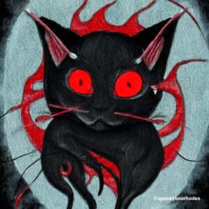 demon witch cat spookyboorhodes